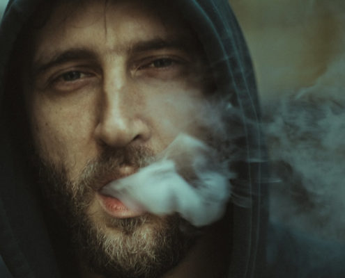 Rauchentwöhnung mit einem Hilfsmittel