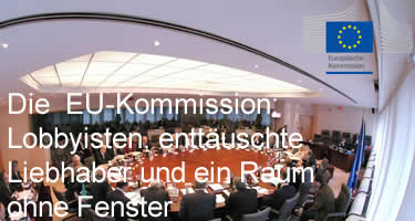 Die EU-Kommission: Lobbyisten, enttäuschte Liebhaber und ein Raum ohne Fenster
