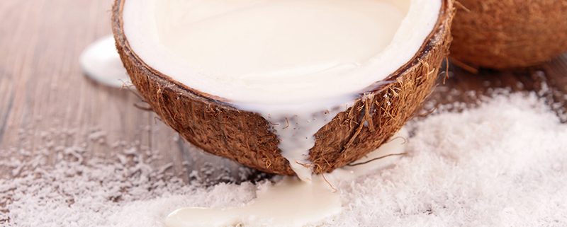 Kokosnussmilch, ÖL und Flocken