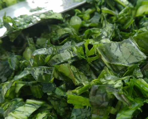 Cremiger Curry-Spinat