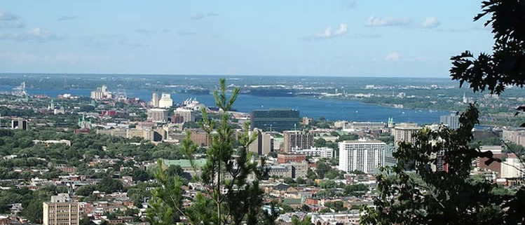Montreal die Stadt auf der Insel