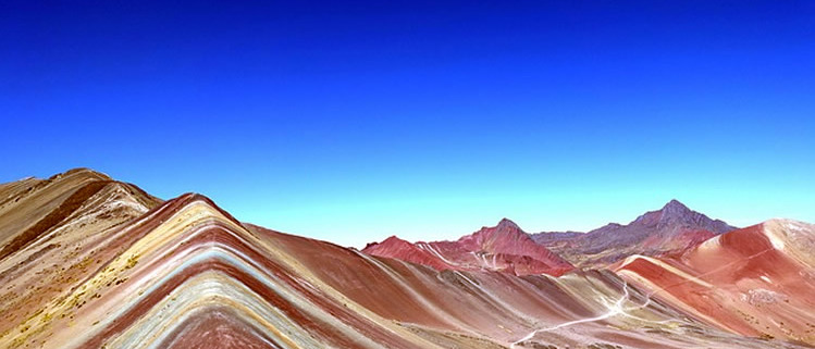 Vinicunca in Peru, der Berg mit den sieben Farben