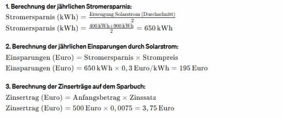 Amortisierung Balkonkraftwerk