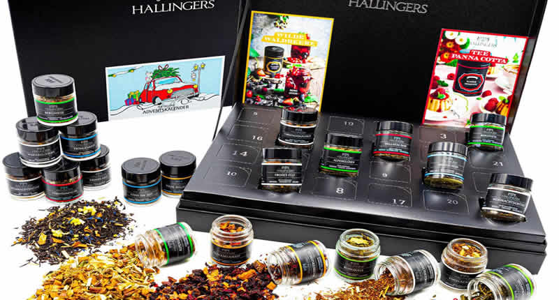 Hallingers Tee Adventskalender: Das Ideale Weihnachtsgeschenk für Genuss und Entspannung