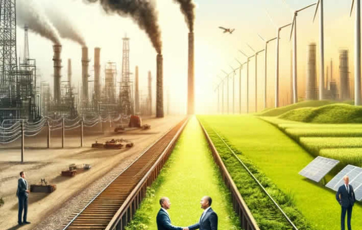 Die Herausforderung der Energiewende und die Rolle der Öl- und Gaskonzerne