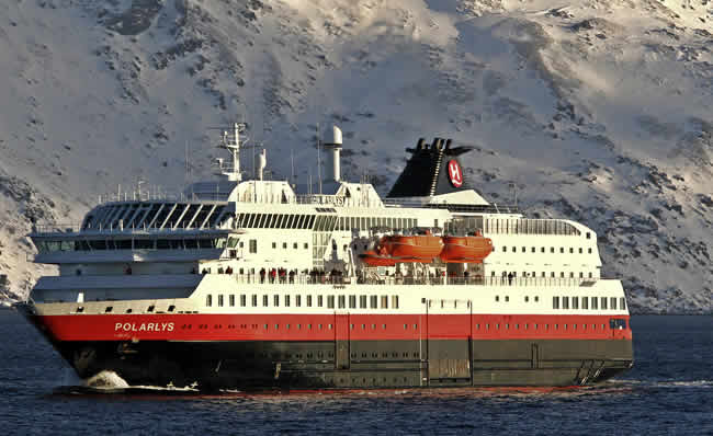 Hurtigrutenschiff der „neuen Generation“ 