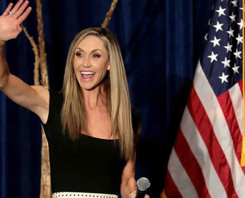 Lara Trump und Michael Whatley: Neue Spitze bei den US-Republikanern