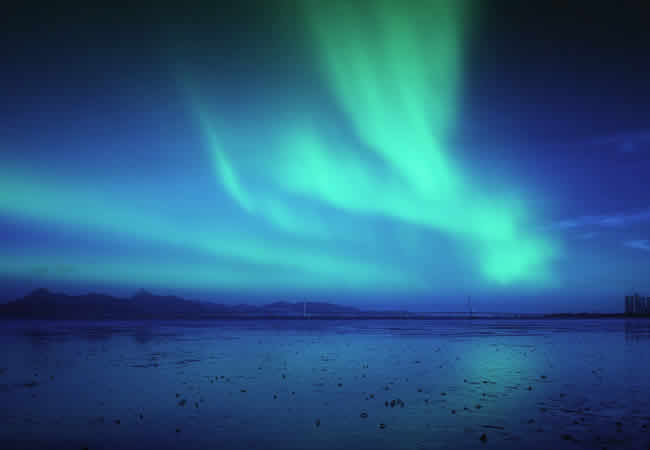 Nordlichter in Finnland