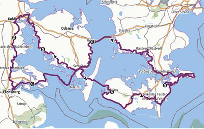 Ostseeküsten Radweg N8