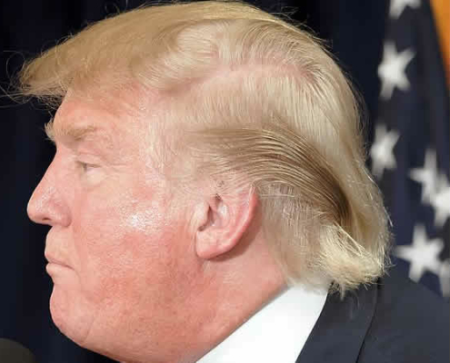 Die drohende Pfändung gegen Donald Trump