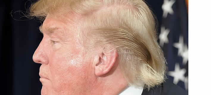 Die drohende Pfändung gegen Donald Trump