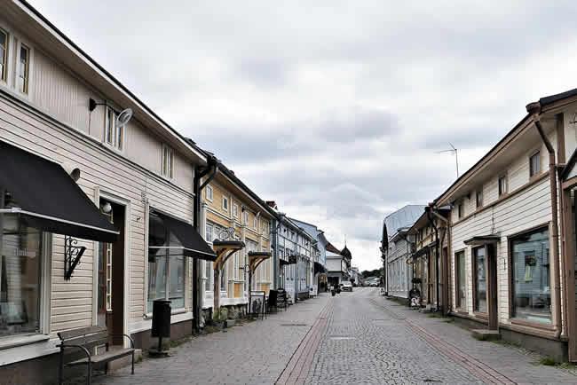 Rauma und seine Holzhäuser