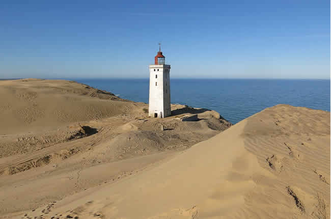 Düne und Leuchtturm von Rubjerg Knude