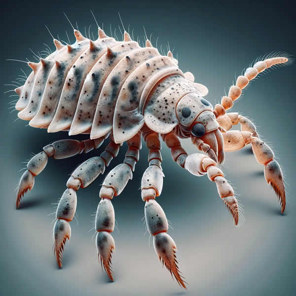 Kopflaus (Pediculus humanus capitis) 