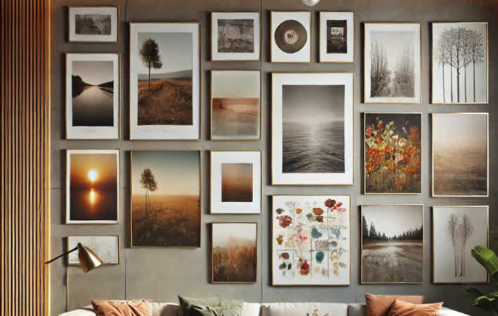 Wandgestaltung: wie Bilder die Wohnatmosphäre beeinflussen
