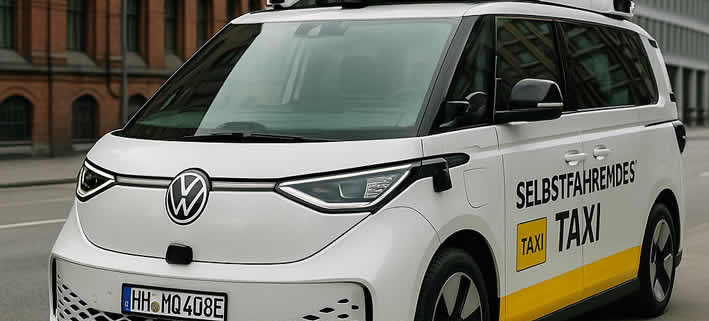 Selbstfahrende Taxis in Deutschland: Aktueller Stand 2025