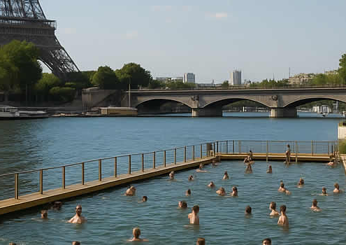 Pariser Sommertraum: Die Rückkehr des Badens in der Seine