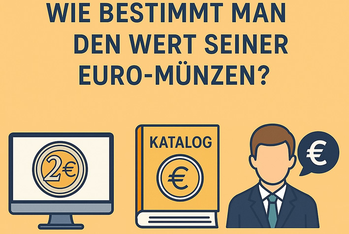 Wie erfährt man den Wert seiner Euro-Münzen?