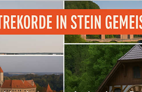 Weltrekorde in Stein gemeißelt