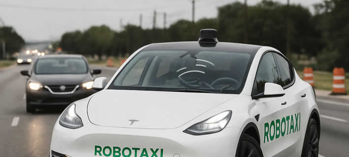 Teslas Robotaxis sollen die Zukunft sein – doch der Realitätstest verläuft holprig