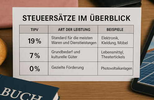 § 12 UStG: Den richtigen Umsatzsteuersatz finden