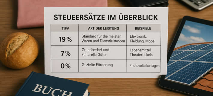 § 12 UStG: Den richtigen Umsatzsteuersatz finden
