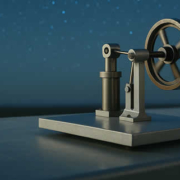 Ein Motor, der mit der Kälte des Himmels läuft