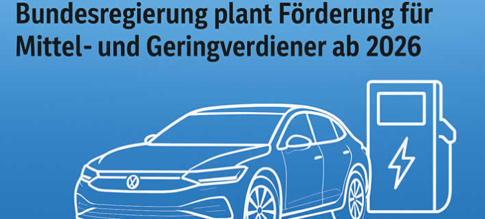 Neue Kaufprämie für Elektroautos: Förderung für Gering- und Mittelverdiener geplant