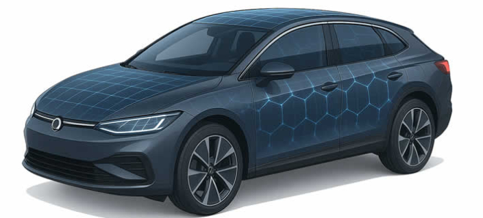 Solarlack: Wie Photovoltaik-Autolack Elektroautos effizienter macht