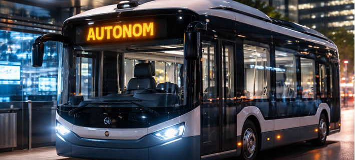 Der Bus ohne Fahrer: Warum er kommt – und warum er selten allein fährt